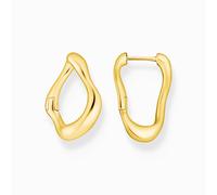 Thomas Sabo Fluid 18ct Yellow Gold Small Creoles Hoop Earrings