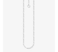 THOMAS SABO Sterling Silver Paperlink Chain Charm Necklace X0254-001-21