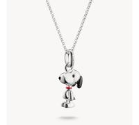 Thomas Sabo Sterling Silver Peanuts Snoopy Necklace KE2357-664-7 - Sterling Silver / Rhodium Plated / Enamel