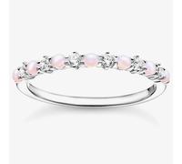 Thomas Sabo Charm Club Charming Silver Zirconia Pink And White Stones