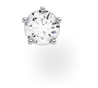 Thomas Sabo Sterling Silver Single Stud Earring | White Single Stone