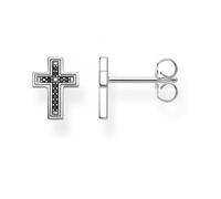 Thomas Sabo Damen Stud Earrings Cross 925 Sterling Silver H2112-643-11