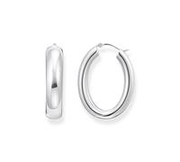 Thomas Sabo Sterling Silver Sterling Silver Bold Elegance Big Chunky Hoop Earrings - Sterling Silver
