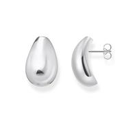 Thomas Sabo Sterling Silver Sterling Silver Bold Elegance Drop Shaped Earrings H2308-001-21 - Sterling Silver
