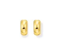 Thomas Sabo Sterling Silver Sterling Silver Bold Elegance Gold Plated Chunky Hoop Earrings CR741-413-39 - Sterling Silver / Gold Plated