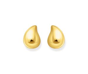 Thomas Sabo Sterling Silver Sterling Silver Bold Elegance Gold Plated Organic Drop Shaped - Sterling Silver / Gold Plated