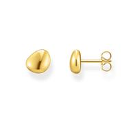 Thomas Sabo Sterling Silver Sterling Silver Bold Elegance Gold Plated Organic Shaped Stud - Sterling Silver / Gold Plated