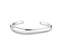 Thomas Sabo Sterling Silver Sterling Silver Bold Elegance Organic Shaped Bangle AR116-001-21 - Size - 15cm - Sterling Silver