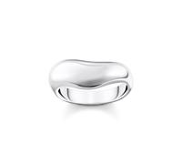 Thomas Sabo Sterling Silver Sterling Silver Bold Elegance Organic Shaped Ring TR2473-001-21 - Size 56 - Sterling Silver