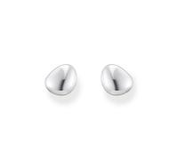 Thomas Sabo Sterling Silver Sterling Silver Bold Elegance Organic Shaped Stud Earrings H2307-001-21 - Sterling Silver