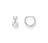 Thomas Sabo Sterling Silver Sterling Silver Bold Elegance Trapezoidal Shaped Hoop Earrings CR740-001-21 - Sterling Silver