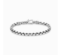 Thomas Sabo Sterling Silver Sterling Silver Box Chain Bracelet A2198-637-21 - Timeless - Size - 18cm - Sterling Silver