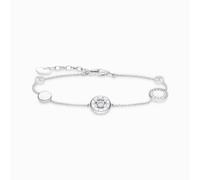 Thomas Sabo Sterling Silver Sterling Silver Circle White Stones Bracelet A1880-051-14 - - Sterling Silver/Zirconia