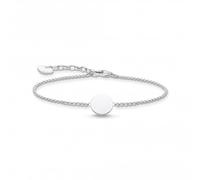 Thomas Sabo Sterling Silver Sterling Silver Disc Bracelet A2043-001-21-L19V - Contemporary - Sterling Silver