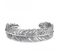 Thomas Sabo Sterling Silver Sterling Silver Feather Bangle AR099-637-21-L17 - Sterling Silver