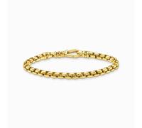 Thomas Sabo Sterling Silver Sterling Silver Gold Plated Venezia Bracelet A2005-413-39 - - Size 18cm - Sterling Silver/Gold Plated