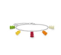 Thomas Sabo Sterling Silver Sterling Silver HARIBO Colourful Goldbears Bracelet - Glass / Sterling Silver