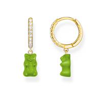 Thomas Sabo Sterling Silver Sterling Silver HARIBO Gold Plated Zirconia Green Goldbears