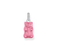 Thomas Sabo Sterling Silver Sterling Silver HARIBO Zirconia Pink Goldbears Pendant - Sterling Silver / Glass / Zirconia