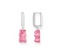 Thomas Sabo Sterling Silver Sterling Silver HARIBO Zirconia Pink Goldbears Single Hoop - Sterling Silver / Glass / Zirconia