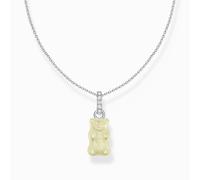 Thomas Sabo Sterling Silver Sterling Silver HARIBO Zirconia White Goldbears Necklace - Glass / Sterling Silver / Zirconia