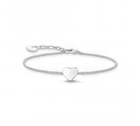 Thomas Sabo Sterling Silver Sterling Silver Heart Bracelet A2044-001-21-L19V - Classic Look - Sterling Silver