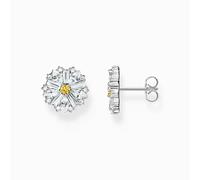 Thomas Sabo Sterling Silver Sterling Silver Lovely Daisy Large Studs H2169-051-4 - Premium - Sterling Silver / Zirconia