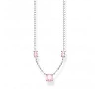 Thomas Sabo Sterling Silver Sterling Silver Opal Coloured Vintage Necklace KE1952-699-7-L45v - Sterling Silver