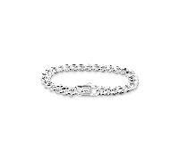 Thomas Sabo Sterling Silver White Links Bracelet A2033-051-14 - Size 16cm - Sterling Silver / Zirconia