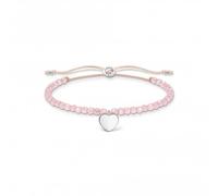 Thomas Sabo Bracelet Heart pink 925 Sterling Silver A1985-813-9-L20V