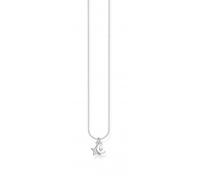 Thomas Sabo Women Necklace Star & Moon 925 Sterling Silver KE2068-051-14-L45V