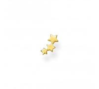 THOMAS SABO Gold Plated Stars Single Stud Earring H2142-413-39