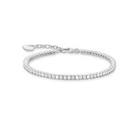 Thomas Sabo Sterling Silver Sterling Silver White Tennis Bracelet Bracelet A2021-051-14-L19V - Sterling Silver / Zirconia
