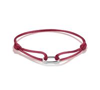 Thomas Sabo Textile Bracelet Red Connect 925 Sterling Silver C1210-001-50-L24V