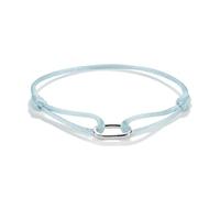 Thomas Sabo Bracelet Connect C1210-001-17-L24V 925 Sterling Silver Textile Turquoise