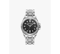 Thomas Sabo Stainless Steel Case Divine Black White Stones Watch WA0406-201-203