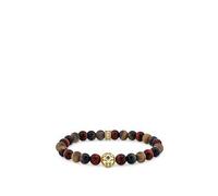 Thomas Sabo Tiger's Eye Bead Bracelet, Brown, Men Brown