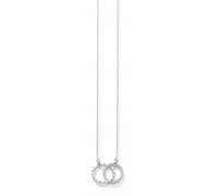 Thomas Sabo Women Necklace Forever Together Zirconia 925 Sterling Silver KE1489-051-14-L60v