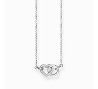 Thomas Sabo Together Small Heart Interlocking Necklace 0.9 x 1.4cm, 40-45cm