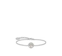 THOMAS SABO 925 Sterling Silver Tree-of Love Charm Bracelet A2160-007-21, Eine Grösse, Sterling Silver, No Gemstone, Eine Grösse, Sterling Silver, No Gemstone