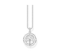 Thomas Sabo Tree Of Love: Set With Rotating Pendant And Chain White