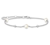 Thomas Sabo Triple Pearl Cubic Zirconia Sterling Silver A2038-167-14-L19V - 12%