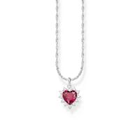 Thomas Sabo True Romance Ladies' Sterling Silver Red Heart Necklace
