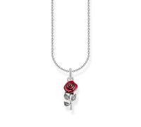 Thomas Sabo True Romance Red Roses Romance Necklace 1.7 x 0.7cm, 38-45cm