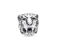 Thomas Sabo Unisex Bead Tiger Karma Beads 925 Sterling Silver K0349-643-21
