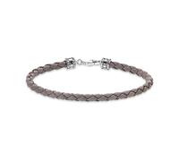 THOMAS SABO Men's Rebel Woven Nappa Leather Bracelet