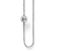 Thomas Sabo Unisex Necklace Karma Beads 925 Sterling Silver KK0001-001-12