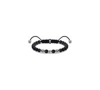 Thomas Sabo Unisex Sterling silver Obsidian bracelet - A1945-811-11-L22v