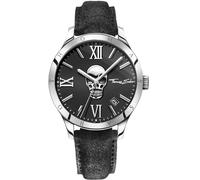 Thomas Sabo Men's Watch Rebel Icon Skull - Analogue Quartz, Leather - WA0210-218-203-43 MM