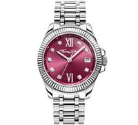 Thomas Sabo WA0407-201-212 Divine Burgundy 33mm 10ATM Quartz Unisex Red Silver